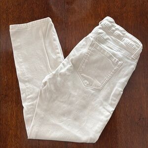 Style & Co Light Cream Capri Cropped Jeans Women’s Sz 4